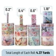 thumbnail image 4 of Mr. Pen- Washi Tape Set, 20 Rolls, Assorted Sizes, Watercolor Butterfly Design, Washi Tape for Journaling, 4 of 7