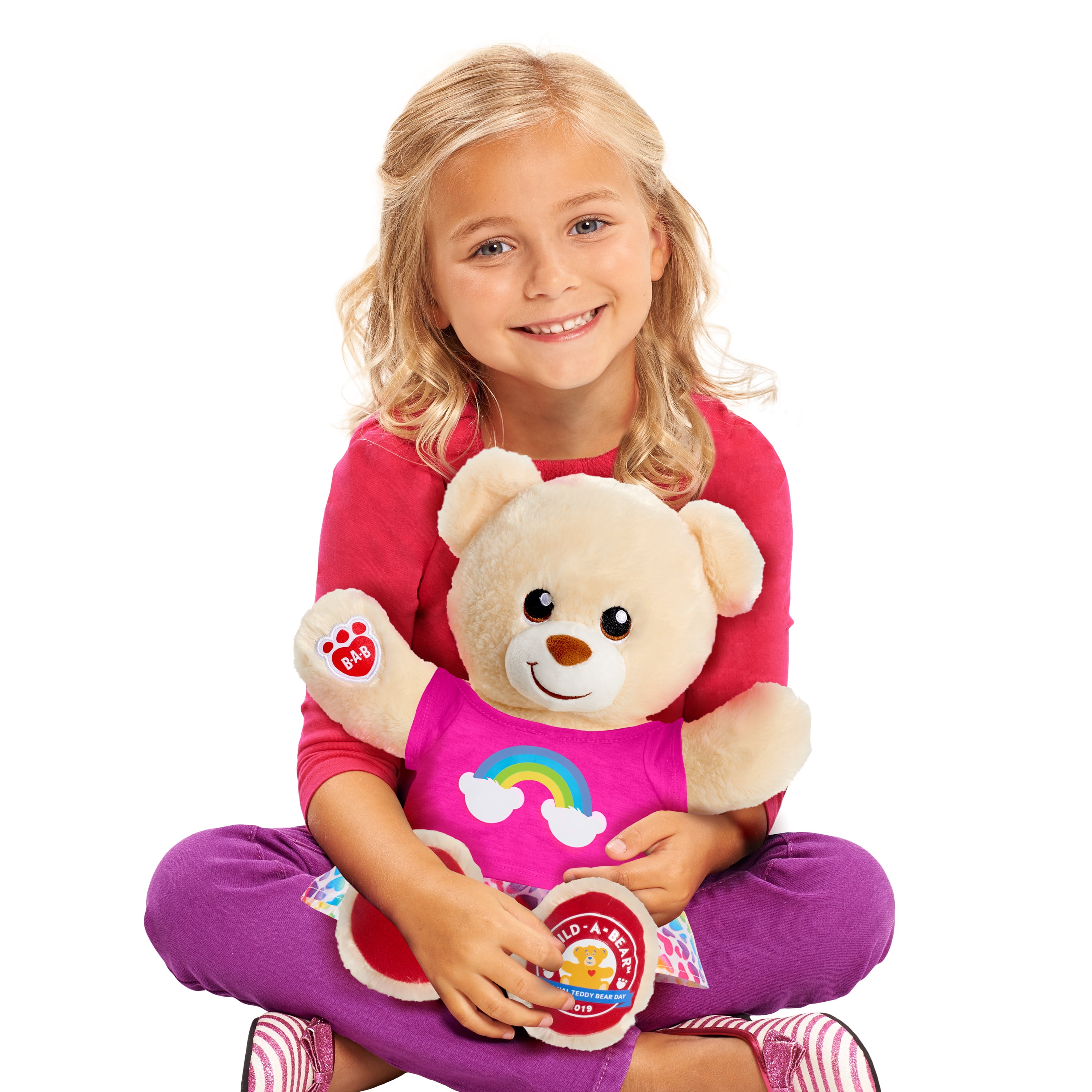 Build-A-Bear Workshop National Teddy Bear Day, Rainbow
