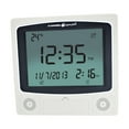 thumbnail image 3 of GROWTH TANK Azan Clock for Prayer Auto Athan Clock Wall Mount Prayer Times Table Clock for Gray white, 3 of 9