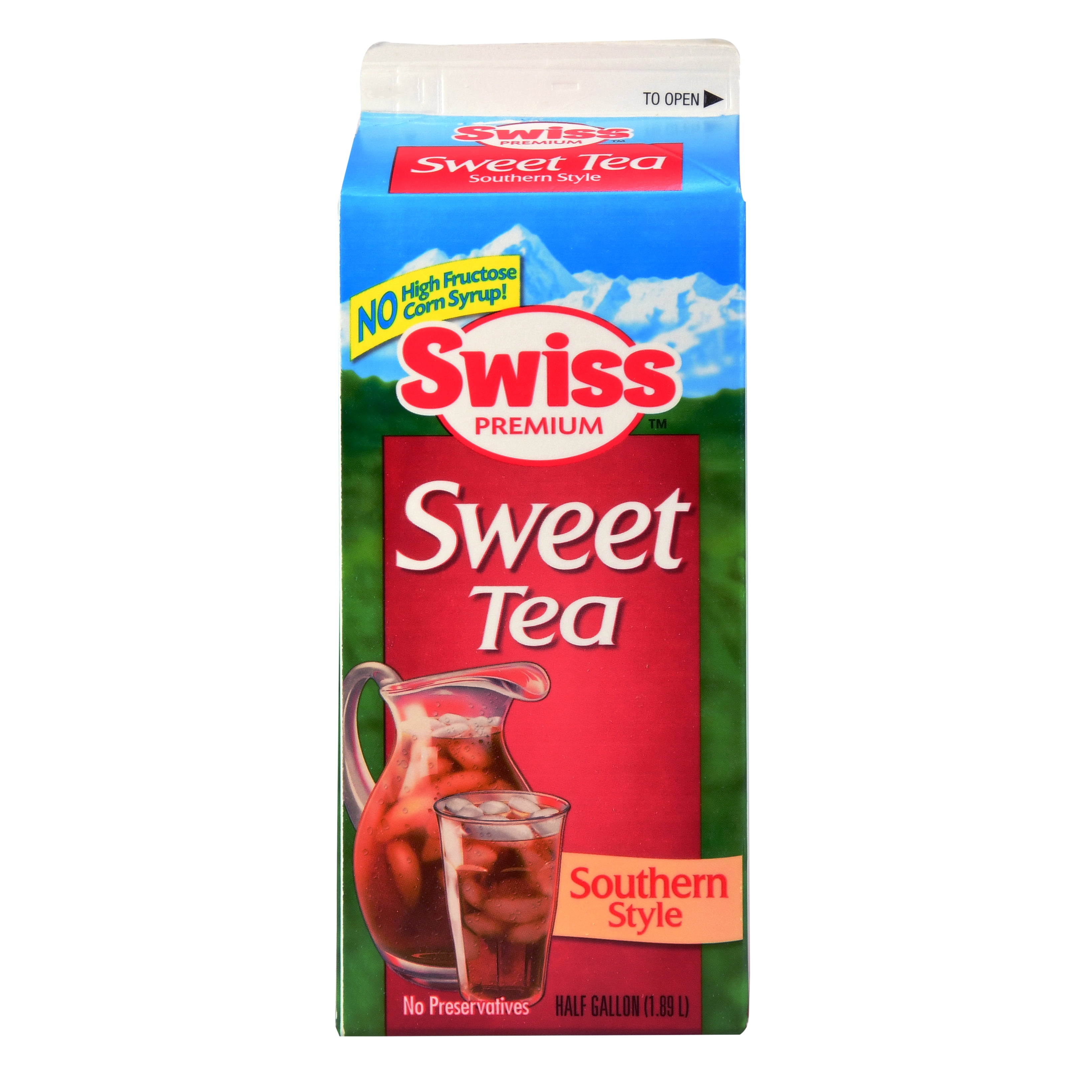 Swiss Premium Sweet Tea, Half Gallon