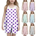 thumbnail image 1 of Tranfacy Robes d'Été pour Adolescentes, Robe d'Été pour Filles, Robe d'Été Décontractée pour Filles Mode Sans Manches, Robe Nuisette avec Poches, 1 of 6