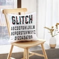 thumbnail image 5 of LALILO Throw Pillow Covers Trendy Letters And Numbers Font Letter Cushion Cover 18" x 18", 2 Pack, 5 of 6