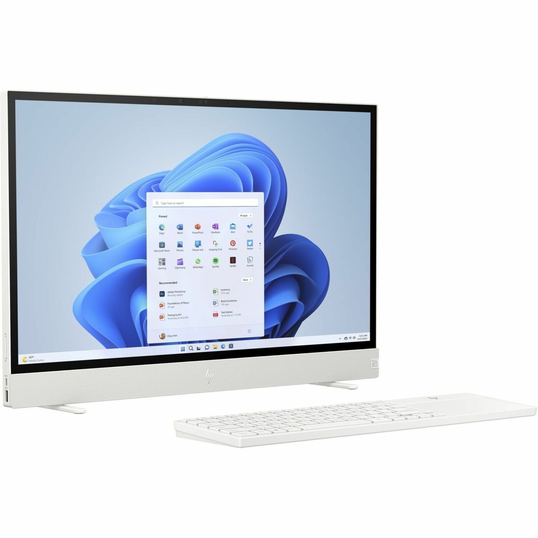 HP Envy 23.8 inch Touchscreen All-in-One PC, 13th Gen Intel