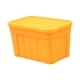 thumbnail image 2 of Caja de almacenamiento para casa de muñecas a escala 1/12, decoración de accesorios para muñecas, minimodelo para la vida cotidiana. Naranja Amarillo, 2 of 7