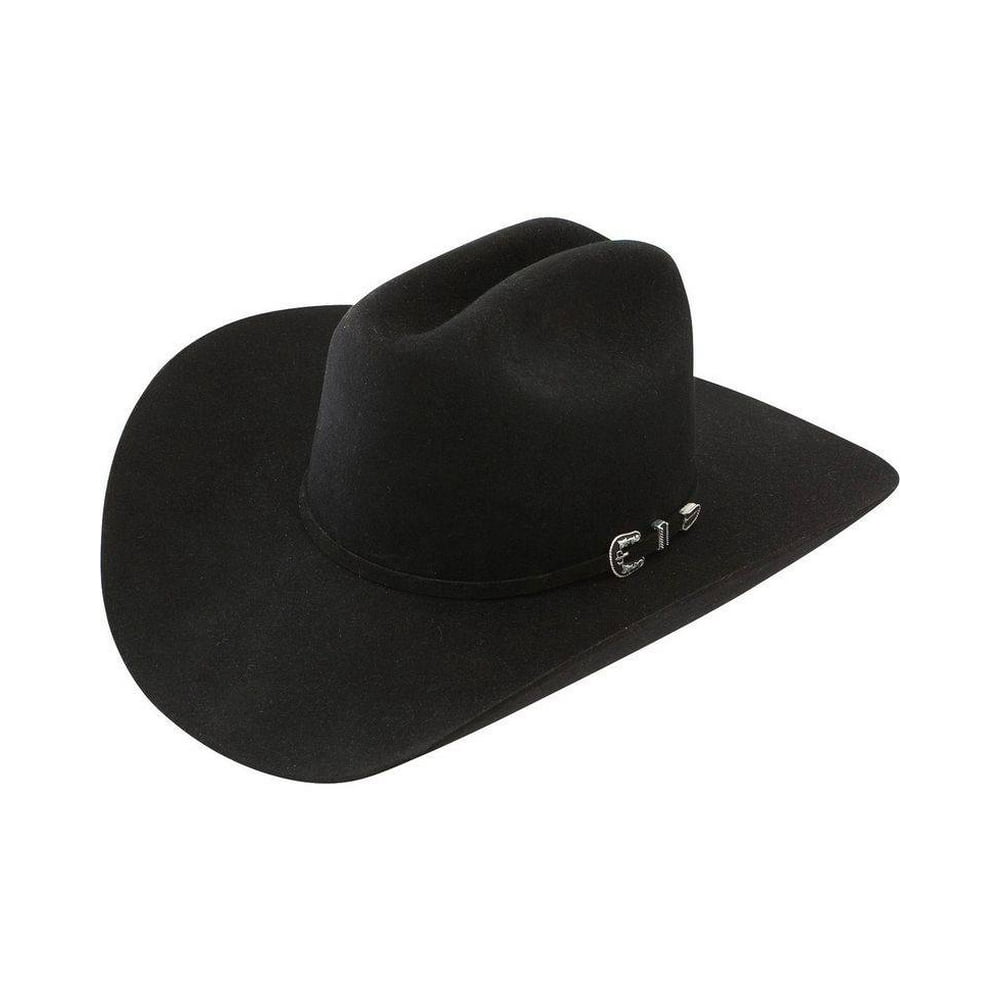 Stetson - Stetson 6X Skyline Black Felt Cowboy Western Hat - Size 7 1/2 ...