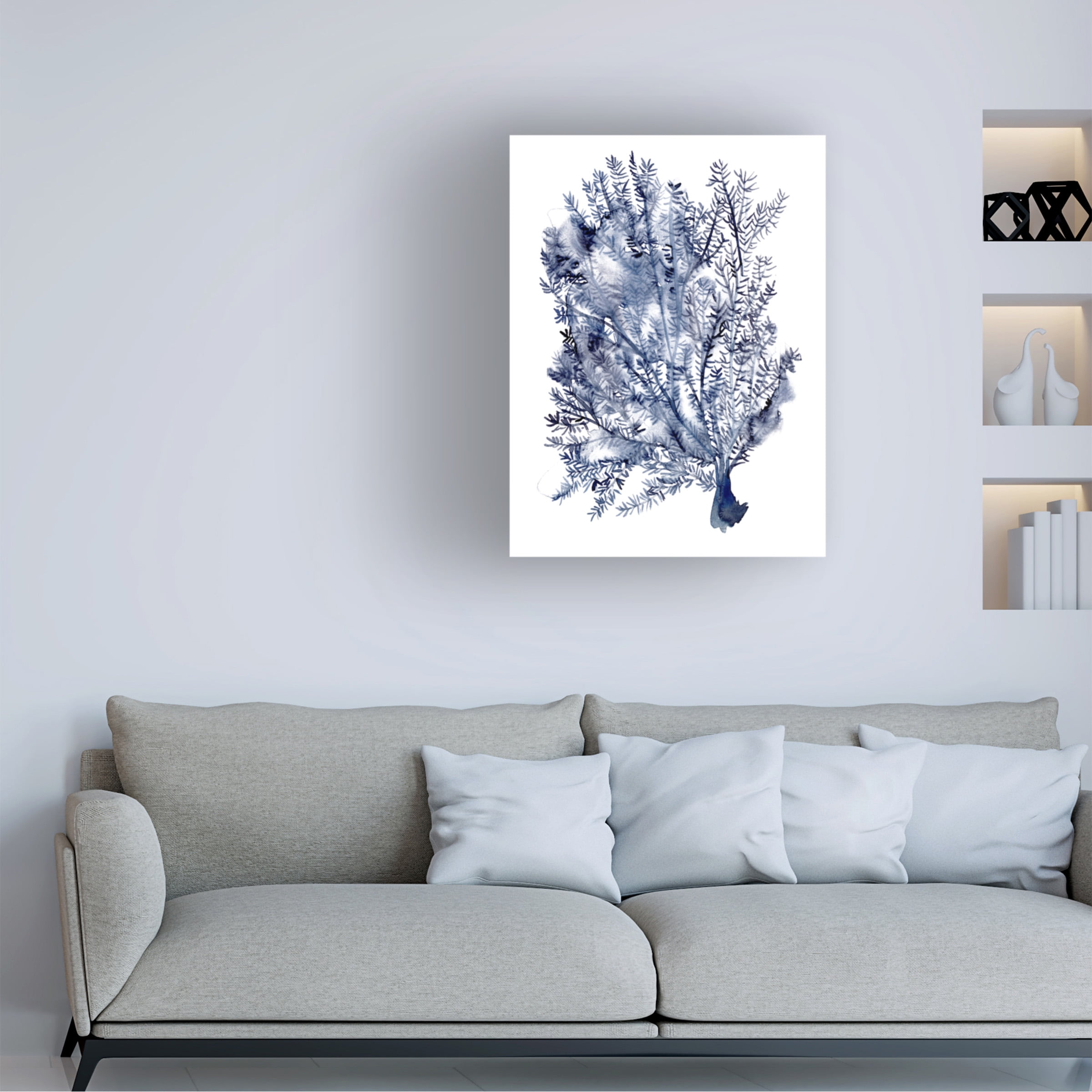 Melissa Wang 'Seaweed Under Water II' Canvas Art