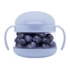 Ubbi Tweat Spill-Proof Snack Container for Toddlers & Kids, BPA-Free, Cloudy Blue