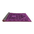 thumbnail image 2 of Ahgly Company Indoor Square Persian Purple Traditional Area Rugs, 4' Square, 2 of 4