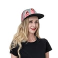 thumbnail image 6 of Hirioo Adorable Pink Fluffy Birds for Baseball Cap Men Cap Flat Brim for Men Women Teens Adjustable Baseball Cap, 6 of 7