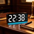 Big Digital Clock With Large Display And Easy Read LED For Home Bedroom ...