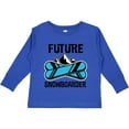 thumbnail image 3 of Inktastic Snowboarding Future Snowboarder Boys or Girls Long Sleeve Toddler T-Shirt, 3 of 5