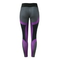 thumbnail image 3 of Gibobby Leggings yoga mujer Pantalones elásticos para mujer, cintura floral, mallas altas para correr, mallas informales para Yoga, Fitness, pantalo(Morado,CH), 3 of 5