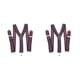 thumbnail image 1 of Qarigey Hombres Clips Tirantes Tirantes Accesorios Pantalones universales Correas Bandas colgantes Pantalones elásticos Correa Accesorio de Type1 NO1, 1 of 6