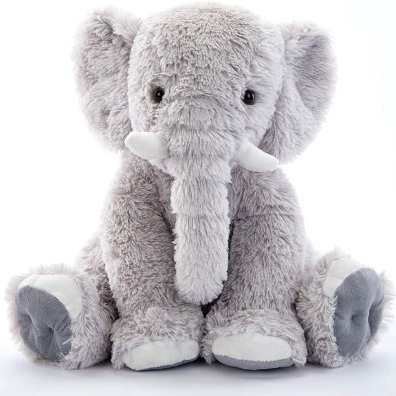 MorisMos 20'' Elephant Stuffed Animal Soft Stuffed Elephant Toy
