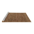 thumbnail image 2 of Ahgly Company Machine Washable Indoor Round Abstract Brown Contemporary Area Rugs, 6' Round, 2 of 4