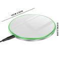 thumbnail image 4 of Cargador inalámbrico de metal Cargador inalámbrico 20 W máx. Almohadilla de carga rápida compatible con iPhone 12 Teléfono móvil (20 W), 4 of 8