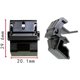 thumbnail image 5 of 10 piezas Clip de capó y baúl con hebilla de caja de parachoques delantero para 1472872-00-B 147287200B Tesla Clip de guardabarros delantero Frunk, 5 of 5
