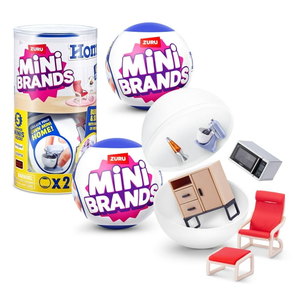 Mini Brands Home Capsule coleccionables, paquete de 2 unidades, de ZURU