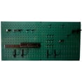 thumbnail image 6 of Wall Control Modular Pegboard Tool Organizer System - Wall-Mounted Metal Peg Board Tool Storage Unit for Pegboard Tiling (Green Pegboard), 6 of 9