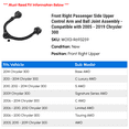 thumbnail image 2 of Front Right Passenger Side Upper Control Arm and Ball Joint Assembly - Compatible with 2005 - 2019 Chrysler 300 2006 2007 2008 2009 2010 2011 2012 2013 2014 2015 2016 2017 2018, 2 of 2
