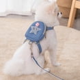 thumbnail image 3 of Wear Resistant Dog Strap - Sturdy Stretched Nylon - D-shaped Buckle Puppy Vest Rope for Pet Supplies, 3 of 8