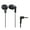 Matte Black, variant on Panasonic ErgoFit Earphones, Neodymium Drivers, RP-HJE120 (Blue), RP-HJE120-A