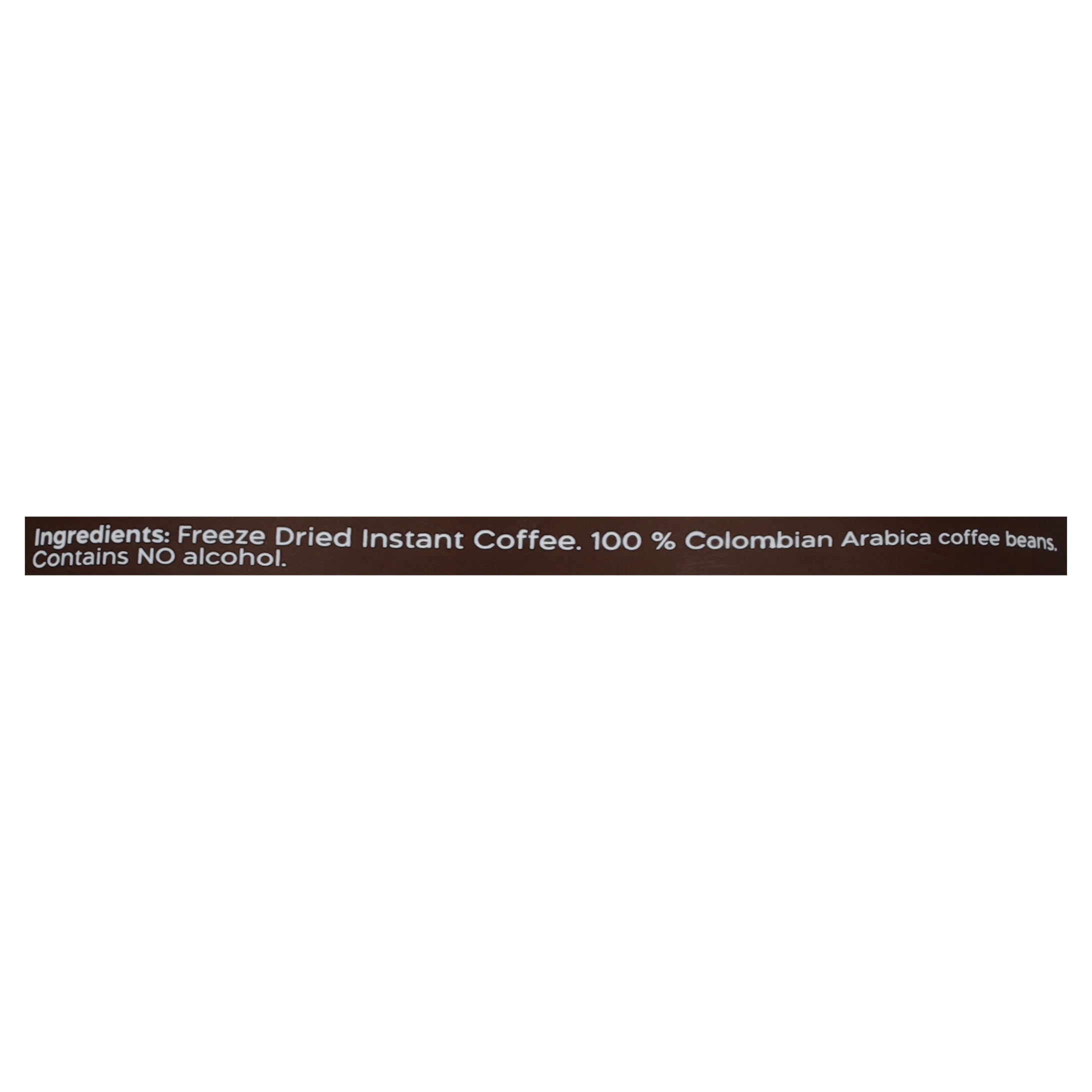 Juan Valdez Instant Freeze Dried Regular Coffee, 3.5 OZ