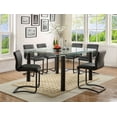 thumbnail image 2 of ACME Gordie Counter Height Chair in Black PU, 2 of 2