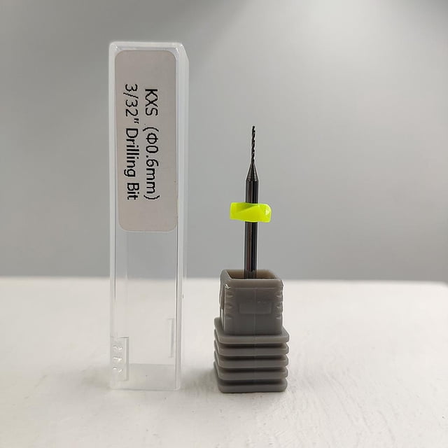 Broca para uñas, broca de material acero de tungsteno profesion para perforar uñas pulir para quitar los ajustes para manicura pedicura - 0,6mm 06 mm Macarena brocas para uñas