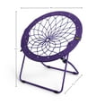 thumbnail image 3 of 32" Bunjo Bungee Chair, Purple, 3 of 3