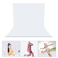 thumbnail image 4 of Screen Backdrop High Density Polyester Soft Light Wrinkle Resistant Photography Backdrop for Photostudio Editing Party White 4.9ft Wide and 9.8ft Long, 4 of 5