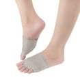thumbnail image 1 of Womens Exposed Half Toe Socks Fashion Non Slip Open Toe Five Toe Socks For Pilates Barre Yoga New, 1 of 1