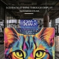 thumbnail image 3 of Bathroom Scale, Highly Accurate Digital Body Scale,Precisely Measures Weight up to 400 lbs-Colorful Cat Lovely Design, 3 of 4