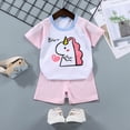 thumbnail image 2 of NOLDARES Toddler Baby Boy Clothes Boys Summer Outfits T-shirt Dinosaur Boy Short Sleeve Set 18 Months-4T Blazer,3-6 M, 2 of 4