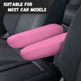 thumbnail image 3 of Yuyamidu 2 PCS Armrest Cover for Car Pink Car Armrest Protective Cover Auto Decorative Accessories Anti-Scratch Front Seat Armrest Cover for Most Cars, 3 of 7