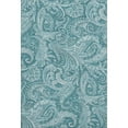 thumbnail image 2 of Addison Rugs Mayfield Washable Transitional Paisley Turquoise Rectangle Rug, 9' x 12', 2 of 6