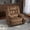 Brown, variant on REHOUSING Adult Chenille Heated Recliners, White