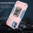 thumbnail image 6 of Xpression Phone Case For Motorola Moto G Stylus 5G 2025 Heavy Duty Hybrid 2in1 Hard PC & TPU Rugged Bumper Shockproof with Magnetic Ring Kickstand Cover, Pink, 6 of 11