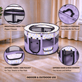 thumbnail image 6 of Portable Pet Playpen, Foldable Breathable Oxford Cloth Pet Tent, for Small dog Cats Rabbits, Indoor Outdoor Travel Camping Use, 6 of 7