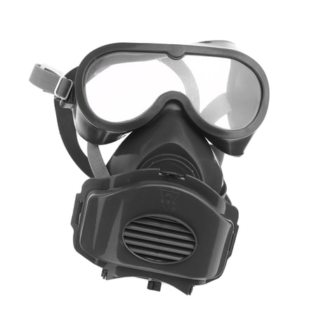 2 in 1 Goggles Face Mask PM2.5 Anti Fog Dust Electrostatic Respirator