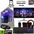 thumbnail image 1 of PC gamer Ryzen 5 5600G AMD  RAM 16GB HDD 1TB NVIDIA RTX 3050 monitor 21.5", 1 of 5