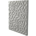 thumbnail image 6 of CosmoLiving by Cosmopolitan White Wooden Geometric Handmade Carved Dimensional Abstract Panel Home Wall Decor, 24" x 2" x 32", 6 of 9
