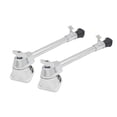 thumbnail image 3 of 2x piso de metal Tom Tom Legs Accessory Universal Fit Professional estable Fácil de instalar hardware de piezas de tambor de bricolaje antideslizante, 3 of 8