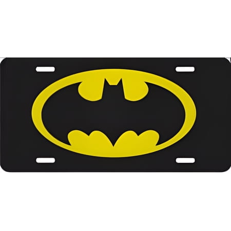 Batman Photo License Plate