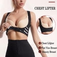 thumbnail image 2 of Women Sweat Vest Waist Trainer Trimmer Belt Weight Loss Hot Sauna Suit Zipper Workout Tank Tops Slim Body Shaper, 2 of 6