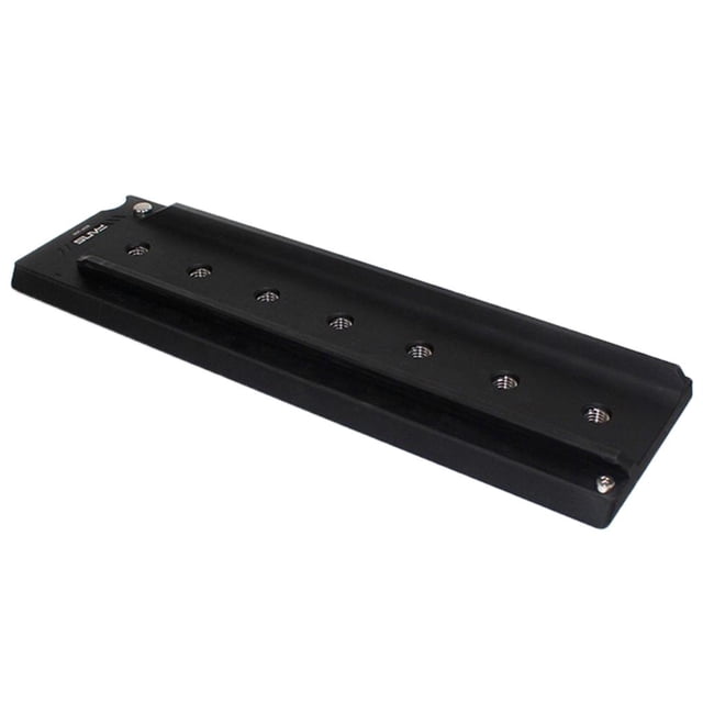 Placa Inferior De 19 Mm De Cola De Milano 300 Mm 12 "con Orificios Roscados De 3/8" -16 (BDP 19-300) SOLEDAD Placa inferior de 19 mm de cola de milano