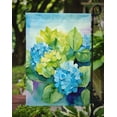 thumbnail image 3 of Hydrangeas in Watercolor Garden Flag 11.25 in x 15.5 in, 3 of 5