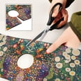 thumbnail image 6 of Yayeee Faucet Mat for Kitchen Sink 14.7" Diatomite Long Splash Guard Pad, White Floral Garden, 6 of 7