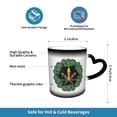 thumbnail image 5 of Taza de café de cerámica sensible al calor que cambia de color con marihuana 420, 5 of 5