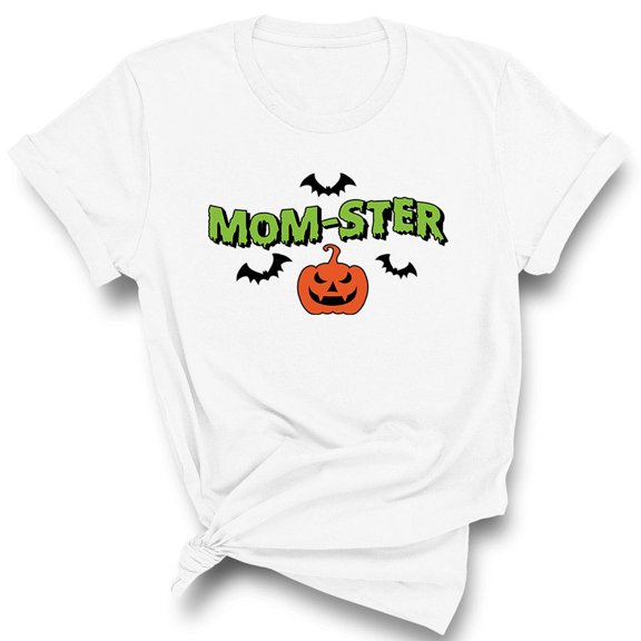 Momster Shirt Unisex Large White